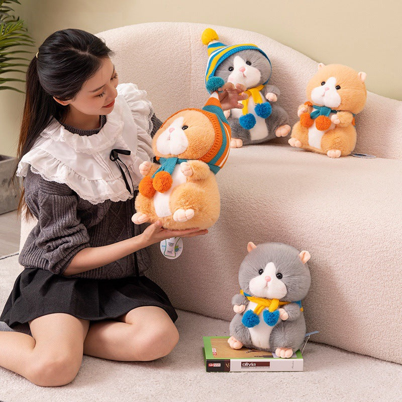 Djungarian Hamster Hamster Children Plush Doll