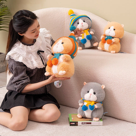 Djungarian Hamster Hamster Children Plush Doll
